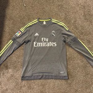 Authentic Long Sleeve Real Madrid Cristiano Ronaldo Jersey